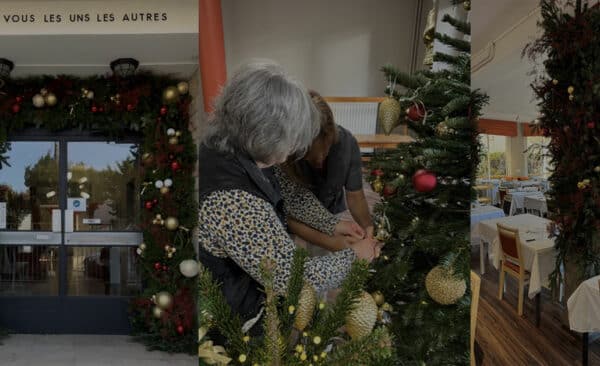 11Noël en résidence Seniors. La Constance en 2024